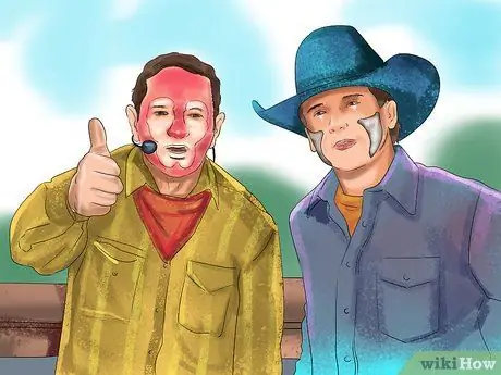 Стать клоуном-родео Шаг 6