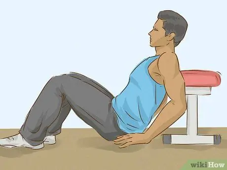 Сделайте пуловер с гантелями, шаг 2