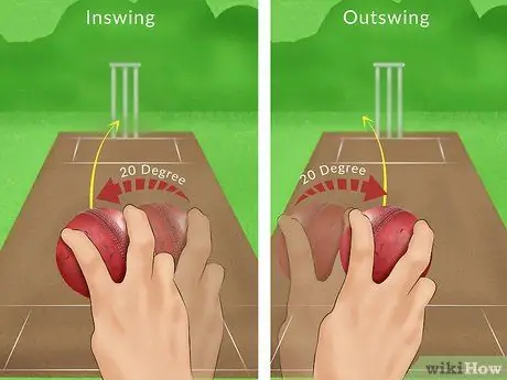Добавление свинга к мячу для крикета Шаг 7