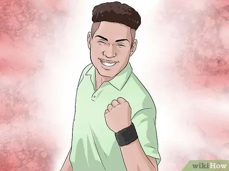 Отжим с ножкой чаши, шаг 3