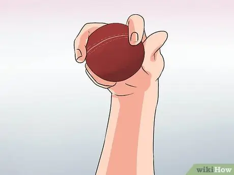 Сшейте мяч для крикета, шаг 2