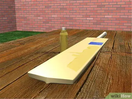 Нефть и сломать новую биту для крикета, шаг 3