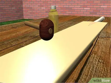 Нефть и сломать новую биту для крикета Шаг 4