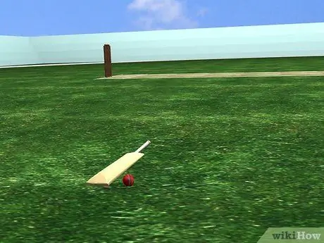 Нефть и сломать новую биту для крикета Шаг 5