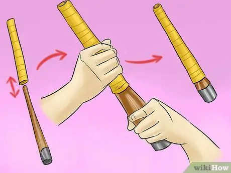 Замена рукоятки биты для крикета Шаг 8