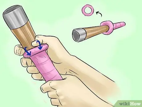 Замена рукоятки биты для крикета Шаг 10