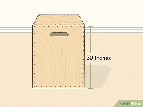 Прыжки на бокс, шаг 1