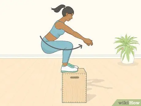 Прыжки на бокс, шаг 4