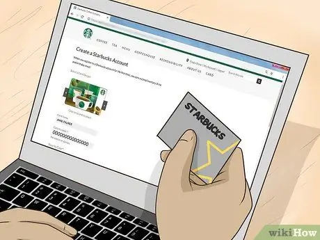 Получите Золотую карту Starbucks Шаг 1