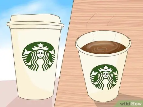 Закажите низкокалорийные кофейные напитки в Starbucks Step 1