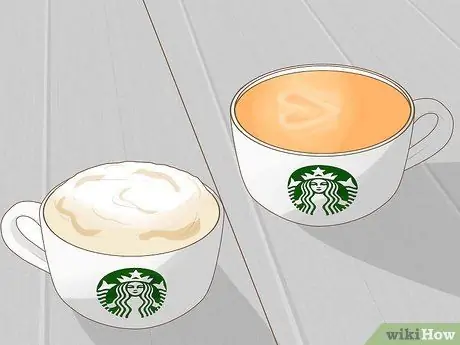 Закажите низкокалорийные кофейные напитки в Starbucks Step 3