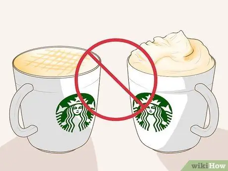 Закажите низкокалорийные кофейные напитки в Starbucks Step 4
