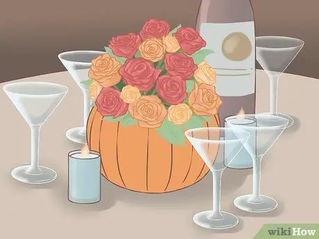 Выберите украшения для осенней свадьбы. Шаг 14