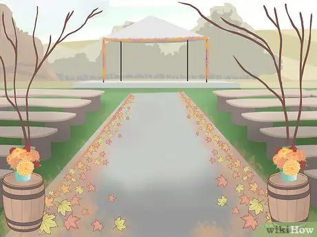 Выберите осенние свадебные украшения, шаг 15