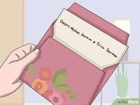 Направление свадебных приглашений супружеской паре Шаг 13