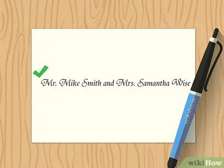 Отправьте свадебные приглашения семье Шаг 5