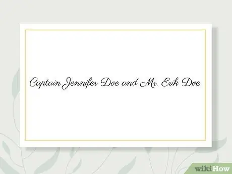 Адресные свадебные приглашения без внутреннего конверта Шаг 2