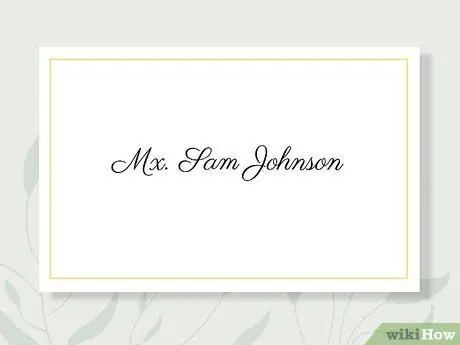 Адресные свадебные приглашения без внутреннего конверта Шаг 5