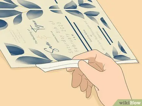 Распечатать полупрозрачные приглашения на свадьбу Шаг 14