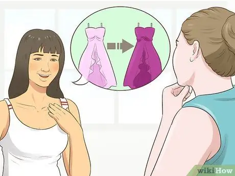 Возражение против платья подружки невесты или матери на свадьбе Шаг 1