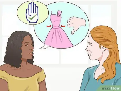 Возражение против платья подружки невесты или матери на свадьбе Шаг 2