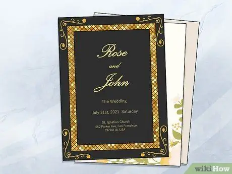 Составьте свадебную программу Шаг 10