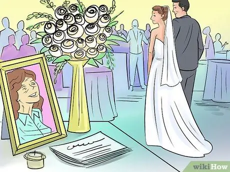 Почтите умерших близких на свадьбе Шаг 10