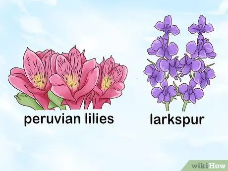 Создание фиолетового свадебного букета Шаг 4