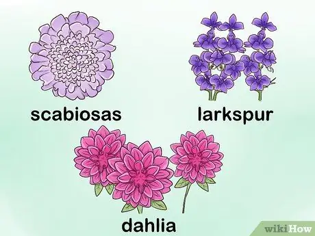 Создание фиолетового свадебного букета. Шаг 6