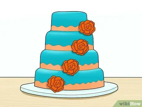 Используйте цветовые блоки в вашем свадебном декоре. Шаг 13