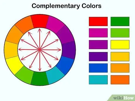 Используйте цветовые блоки в вашем свадебном декоре Шаг 2