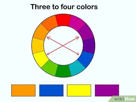 Используйте цветовые блоки в вашем свадебном декоре Шаг 3