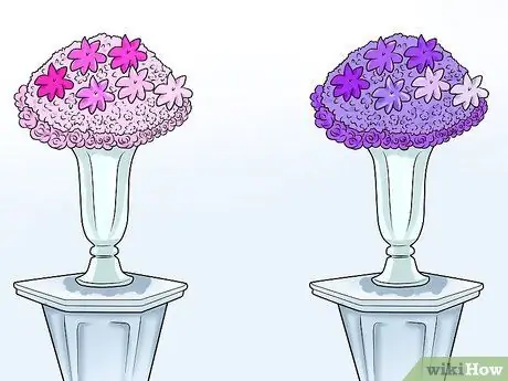 Используйте цветовые блоки в вашем свадебном декоре Шаг 6