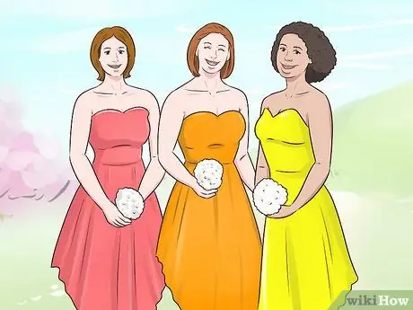 Используйте цветовые блоки в вашем свадебном декоре Шаг 8