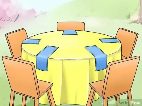 Используйте цветовые блоки в вашем свадебном декоре Шаг 9