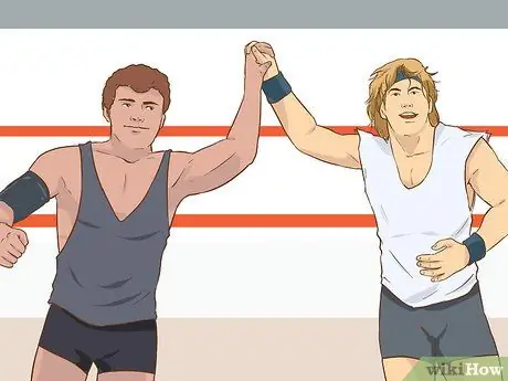 Выполните фигуру блокировку на четыре ноги, шаг 11