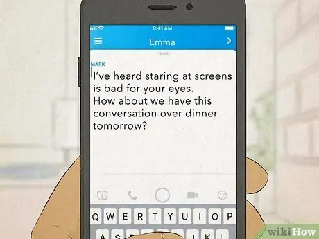 Спросите девушку в Snapchat, шаг 3