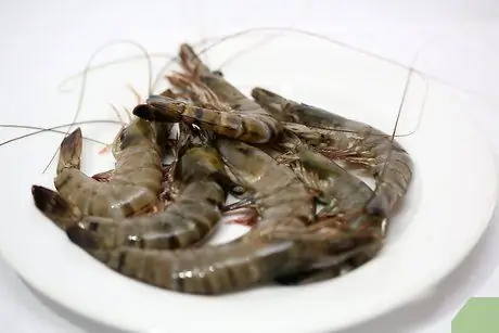 Креветки на пару, шаг 1