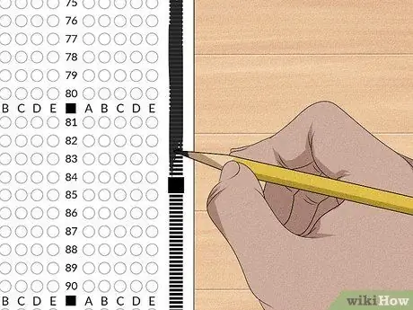 Обмануть тест Scantron, шаг 6