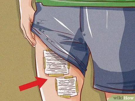 Обманывать тест с использованием школьных принадлежностей Шаг 2