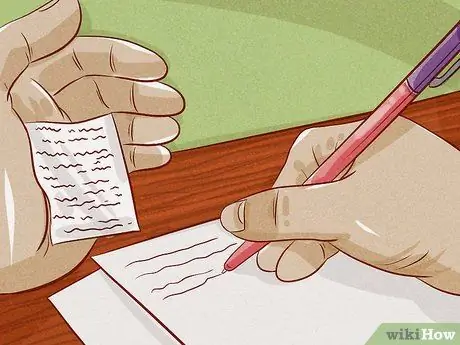 Обманывать тест с использованием школьных принадлежностей Шаг 3