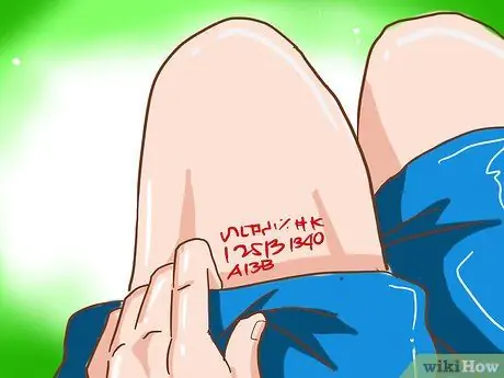 Обманывать тест с использованием частей тела Шаг 11