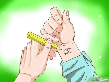 Обманывать тест с использованием частей тела Шаг 3