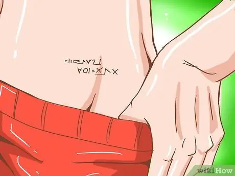 Обманывать тест с использованием частей тела Шаг 8