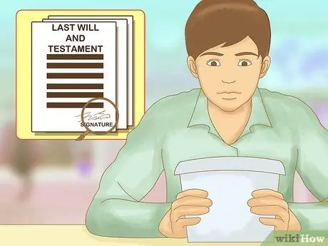 Защита от мошенничества с завещанием Шаг 3