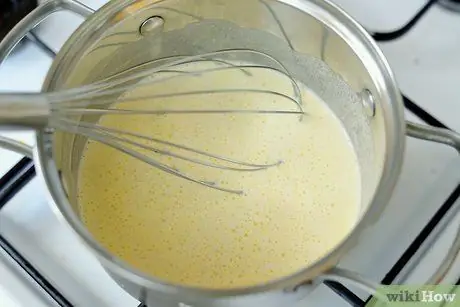 Предотвратить появление кожи на заварном креме, шаг 2