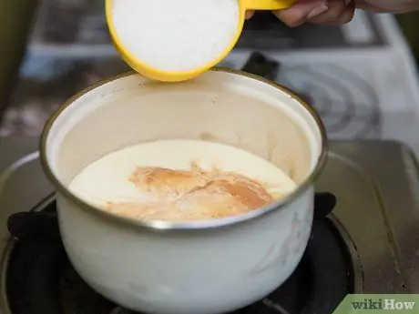 Приготовить замороженный заварной крем, шаг 1