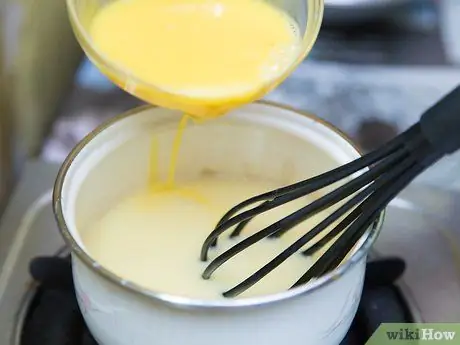 Приготовить замороженный заварной крем, шаг 4