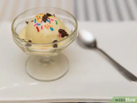 Приготовить замороженный заварной крем Шаг 8