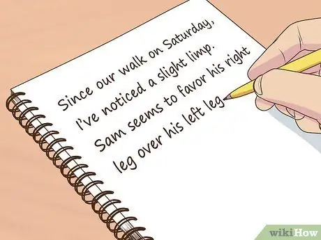 Получите полное гериатрическое обследование для вашей собаки Шаг 1